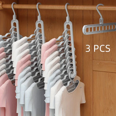 NeatFold™ 9-Hole Space-Saving Hangers